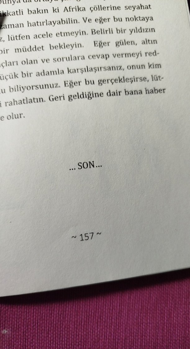 Küçük Prens - Antoine de Saint-Exupéry - Görsel 3