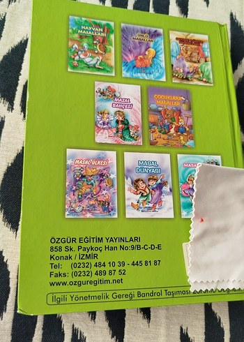 Hayvan Masalları - Çocuk Kitabı - Görsel 3