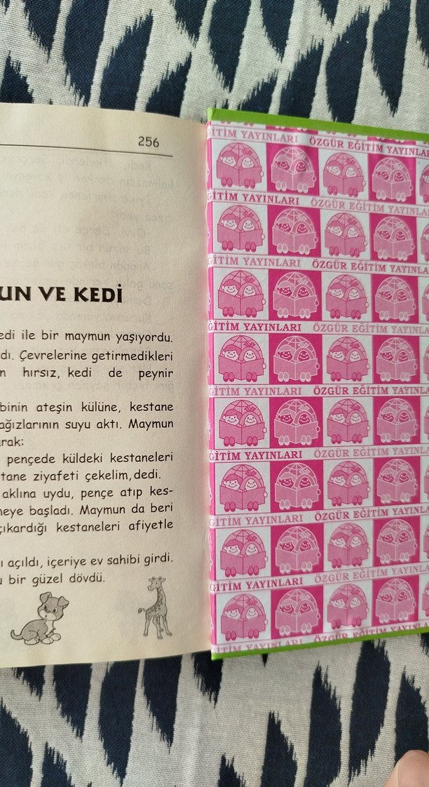 Hayvan Masalları - Çocuk Kitabı - Görsel 2