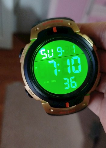 Siyah Dijital Biker Erkek Saati - Görsel 3