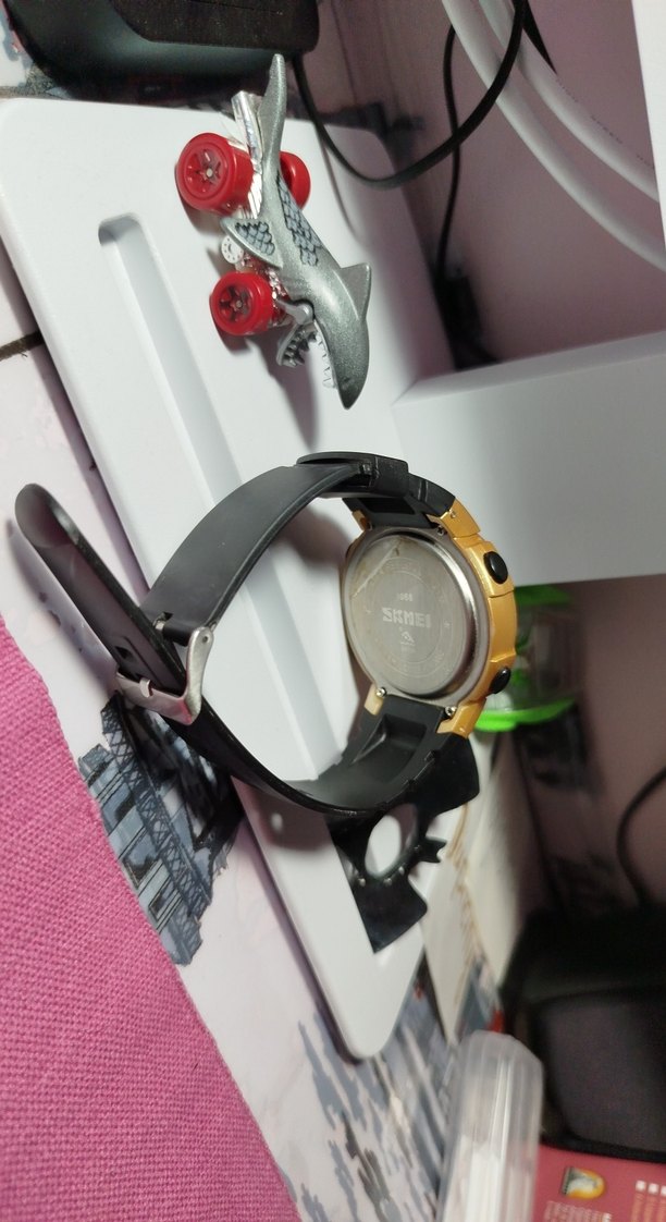 Siyah Dijital Biker Erkek Saati - Görsel 4