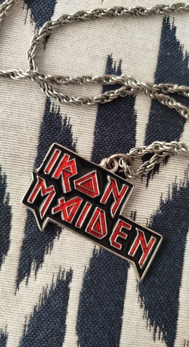 Uzun Zincirli Rock Punk Kolye - Görsel 2