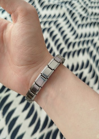 Stainless Erkek Bileklik Lastikli - Görsel 3