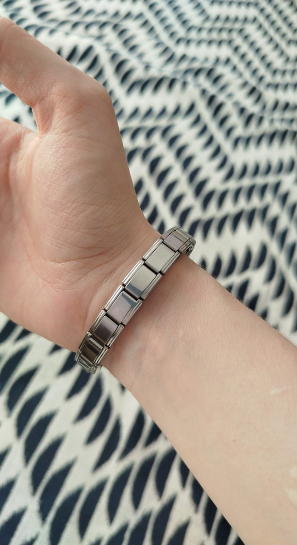 Stainless Erkek Bileklik Lastikli - Görsel 3