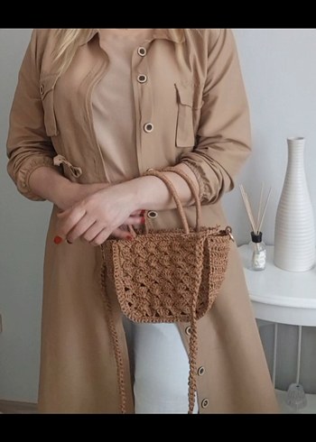 Dantel Detaylı Bohem Kadın Çanta