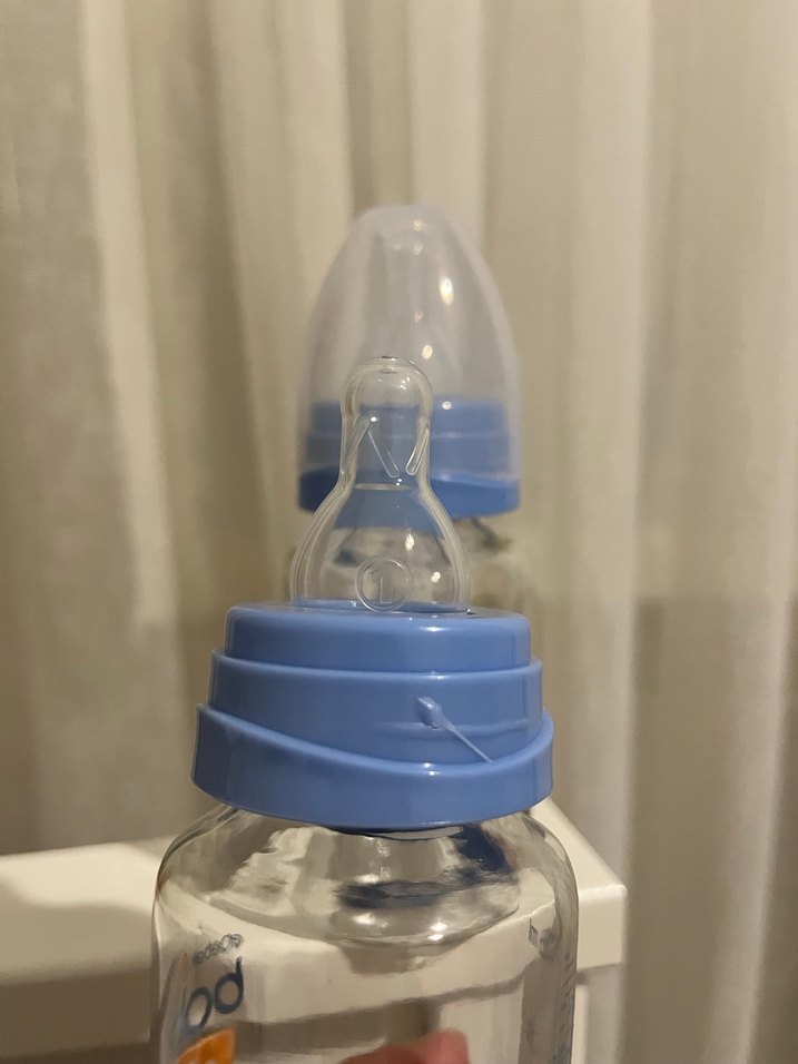 baby plus mavi ikili bebek biberon - Görsel 5