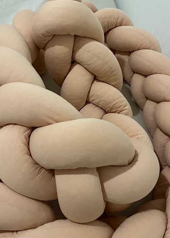 Beden ten rengi Renk 280 cm 3lü örgü korumalık