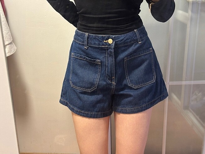 Stradivarius Stradivarius Jean Şort