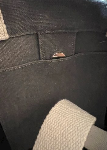 Manuka Yıkama Efektli Large Kanvas Çanta - Görsel 14