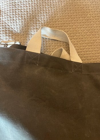 Manuka Yıkama Efektli Large Kanvas Çanta - Görsel 10