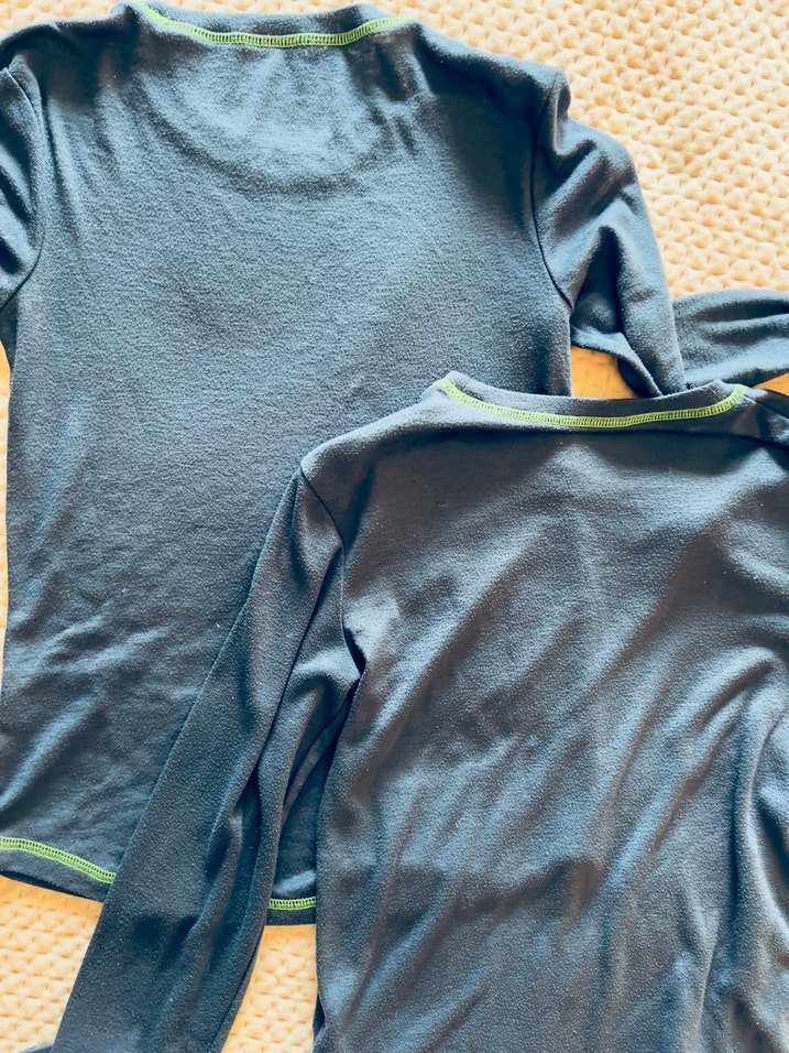 Tchibo Koyu Mavi Çocuk 2li İçlik Üst - Görsel 4