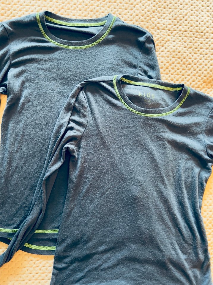 Tchibo Koyu Mavi Çocuk 2li İçlik Üst - Görsel 3