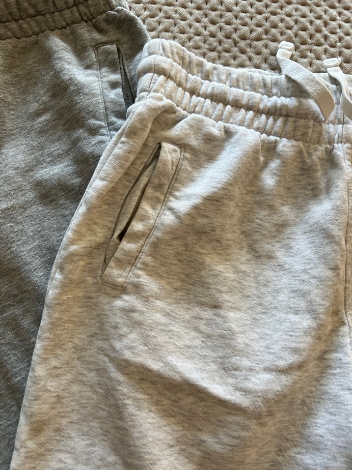 2 adet H&M Gri Pamuklu Erkek Şortları - Görsel 3