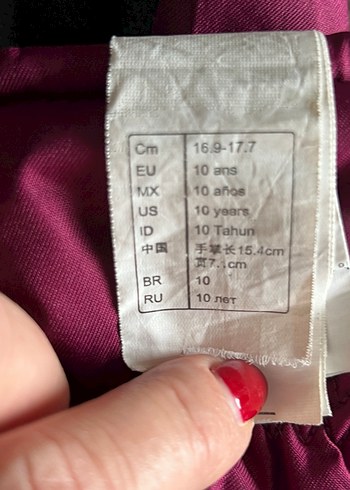 Decathlon Wedze Çocuk Kayak Eldiveni - Görsel 5