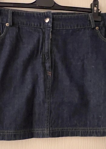 Adli Işık İnce Denim Etek - Görsel 2