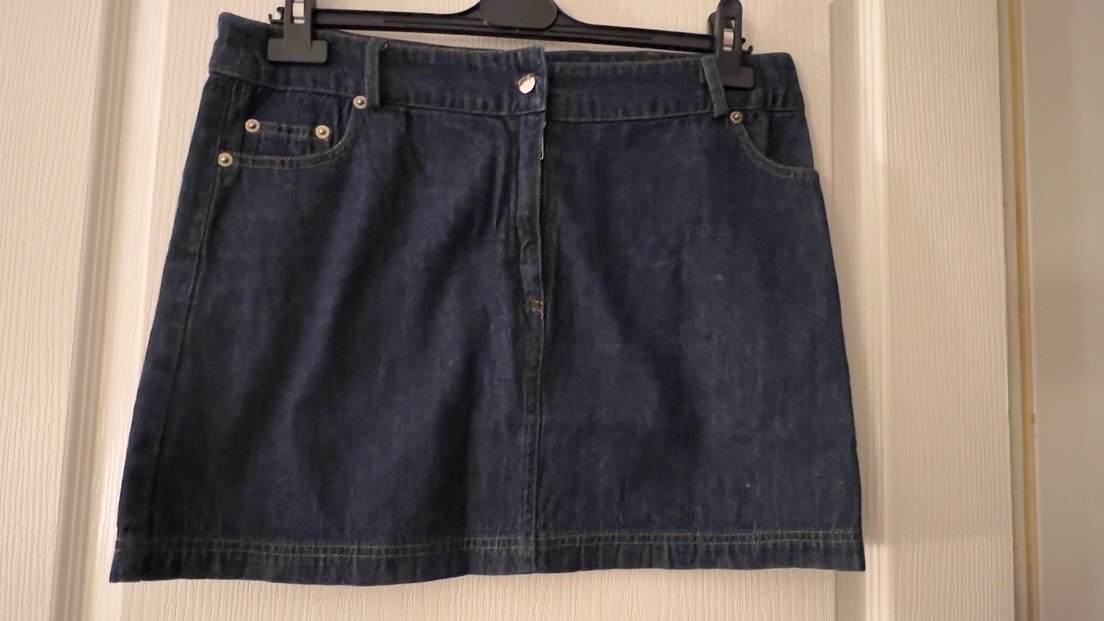 Adli Işık İnce Denim Etek - Görsel 2