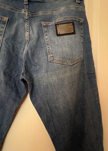 Dolce & Gabbana 52 beden mavi skinny jeans - Görsel 9