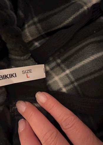 LCWaikiki Kareli Polar Pijama Altı - Görsel 6