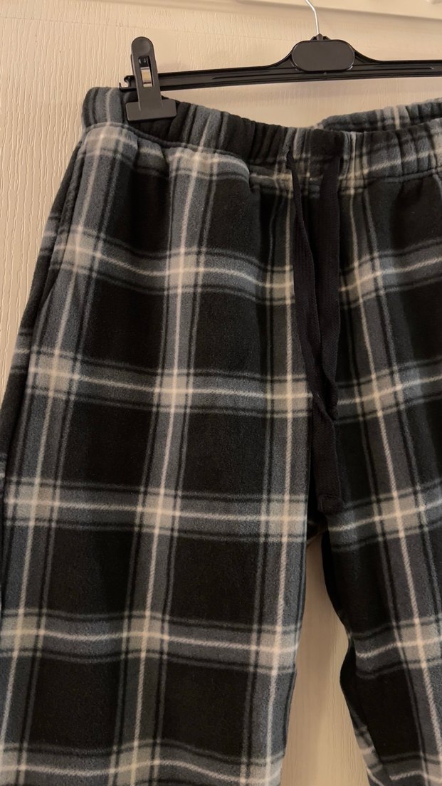 LCWaikiki Kareli Polar Pijama Altı - Görsel 2