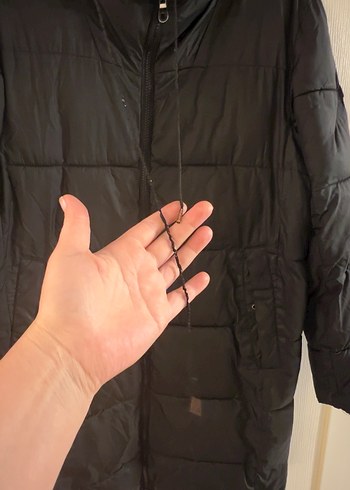 Pull&Bear Erkek Uzun Fermuarlı Mont - Görsel 3