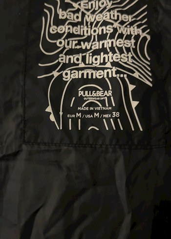 Pull&Bear Erkek Uzun Fermuarlı Mont - Görsel 11