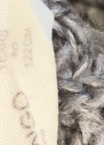 Mango Gri Çocuk Salaş Yünlü Uzun Hırka - Görsel 11