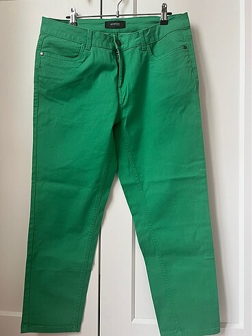 Tchibo Çim Yeşili bilekte pantolon - Görsel 2