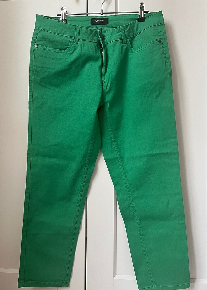 Tchibo Çim Yeşili bilekte pantolon - Görsel 2