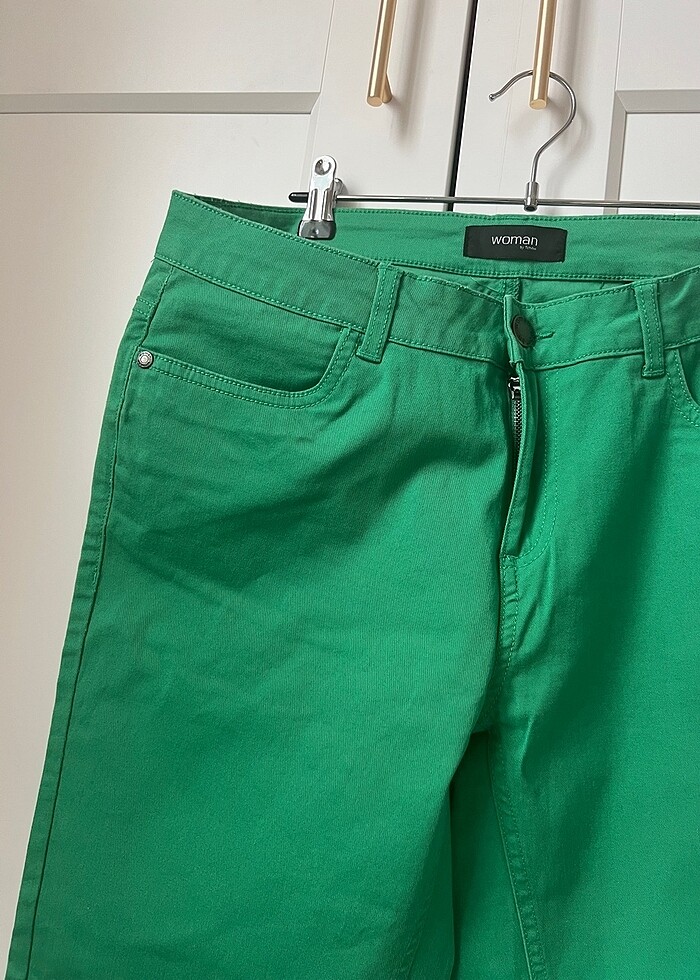 Tchibo Çim Yeşili bilekte pantolon - Görsel 3