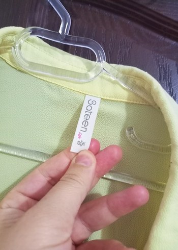 xl Beden sarı Renk Pastel Sarı Midi tereyağı sarısı gömlek