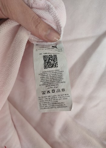 Puma Pembe Kapüşonlu Kız Çocuk Tişörtü - Görsel 7