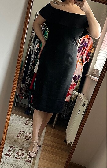 Zara Straplez elbise