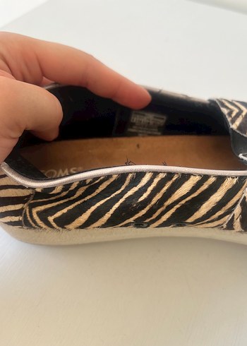 TOMS Zebra Desenli Kadın Espadril
