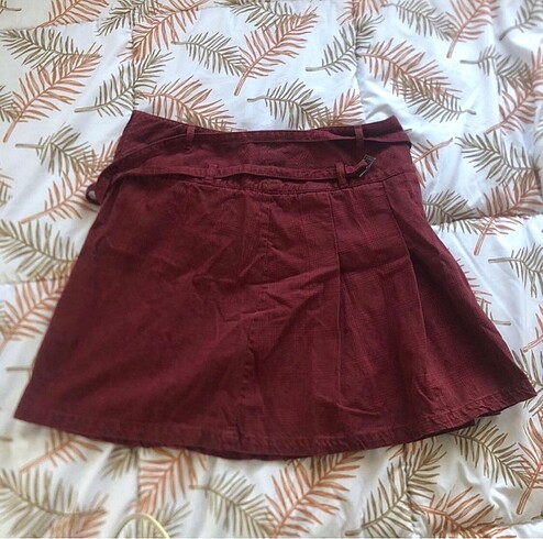 vintage bordo etek