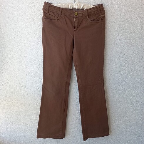 Kanvas kumaş pantalon -xs