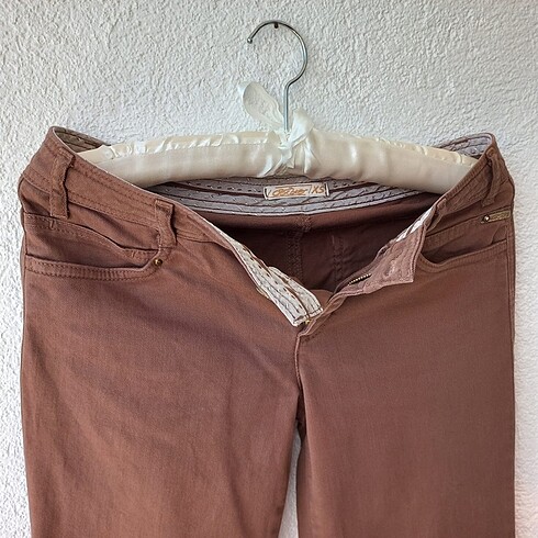xs Beden Kanvas kumaş pantalon -xs