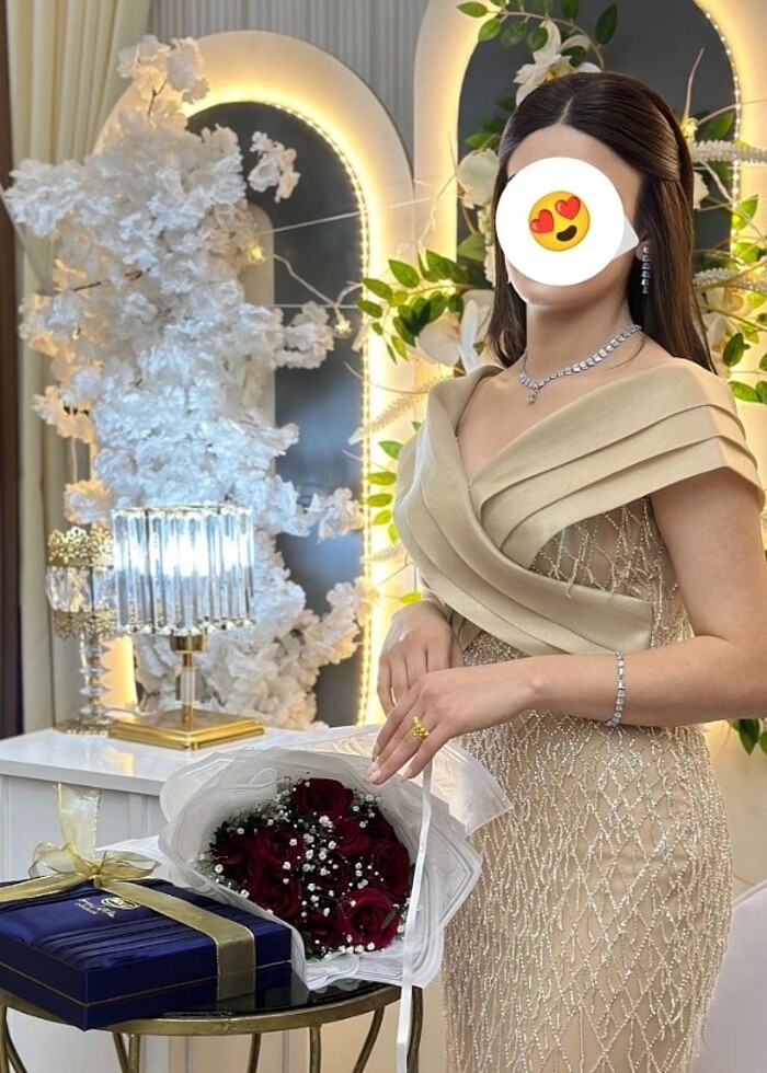 Taşlı abiye - Görsel 4