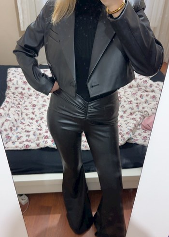 Orijinal zara Kumaş tayt Pantolon - Görsel 3