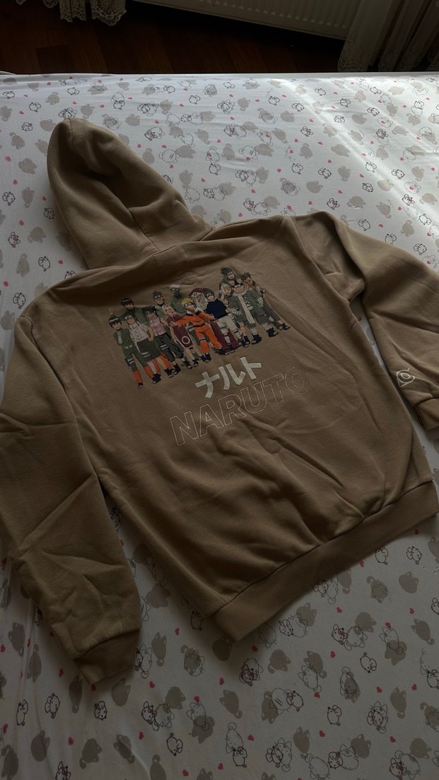 Naruto anime desenli sweatshirt - Görsel 3
