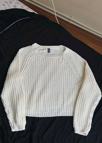 Orijinal hm bej krem kazak - Görsel 4