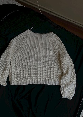 Orijinal hm bej krem kazak - Görsel 3