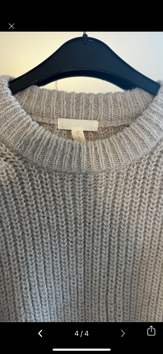 Orijinal hm kalın kazak - Görsel 4