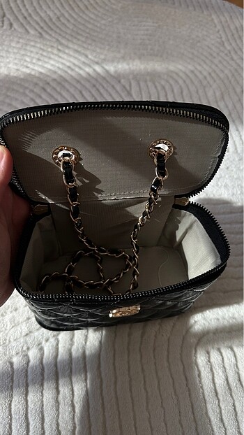 Beden siyah Renk Chanel siyah mini çanta