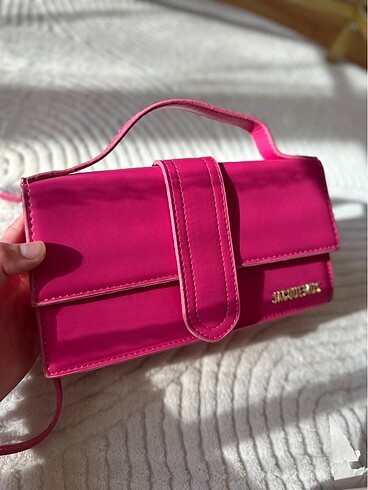 Beden Jacquemus pembe çanta
