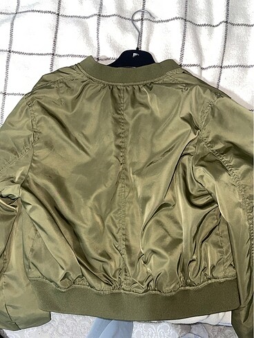 l Beden haki Renk bomber ceket