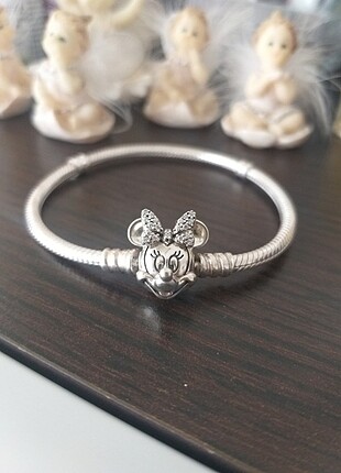 Pandora 17 cm orjinal disney minne bileklik