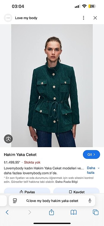 Kısa ceket