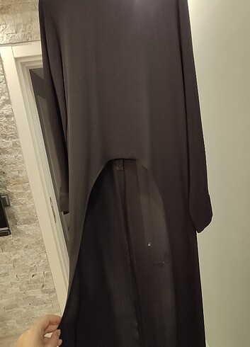 Armine Siyah şifon tunik 