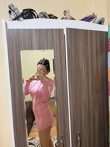 Trendyol & Milla Pembe elbise