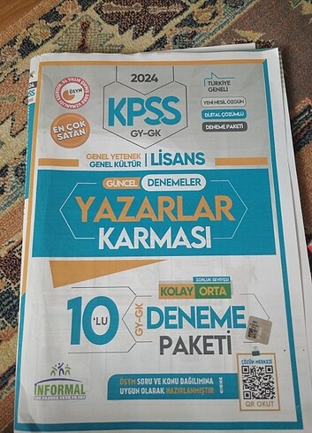 Kpss yazarlar karması denemesi